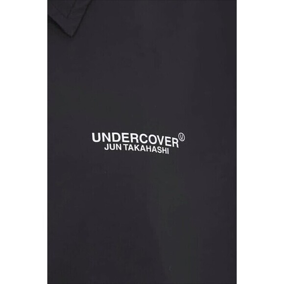 Undercover Casual Black Nylon Jacket With Graphic Detailing - NWT